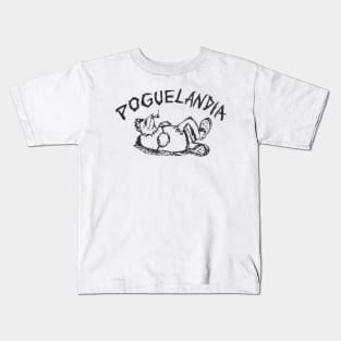 Poguelandia Flag Kids T-Shirt